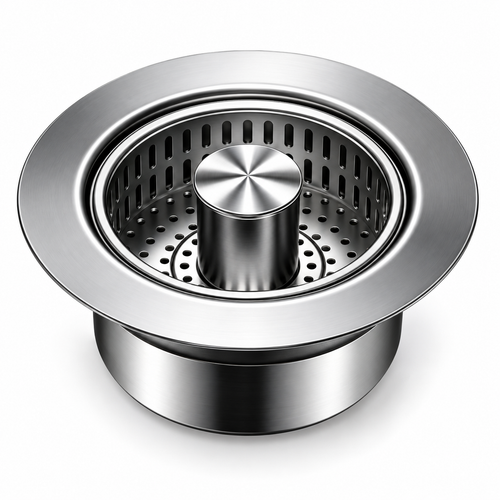 Pop-Up Sink Drain Strainer