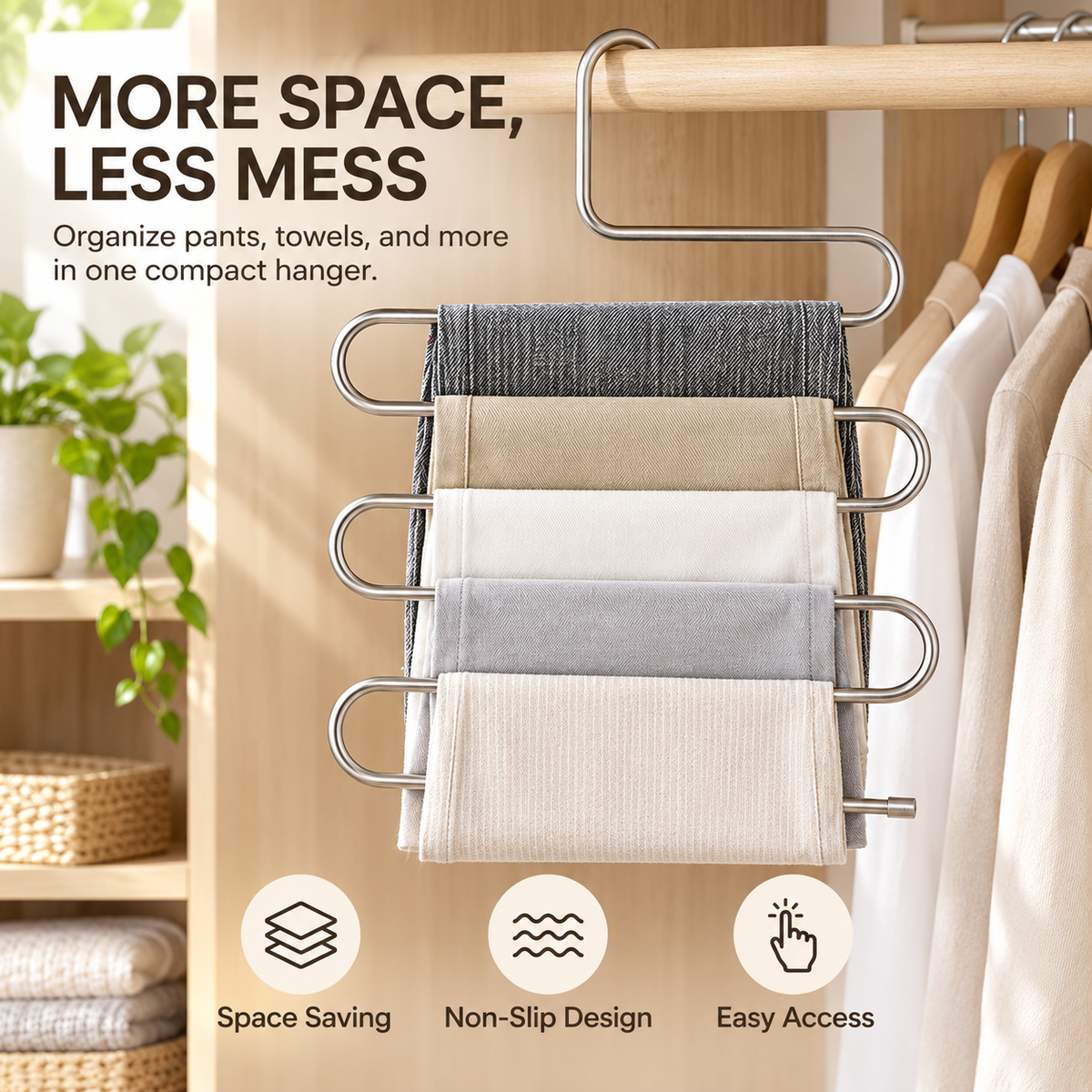 Multi-Tier Pants Hanger