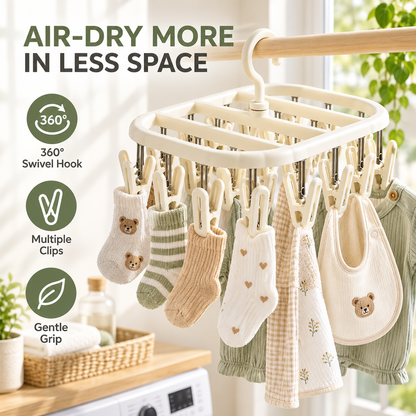 Stackable Clip Drying Rack