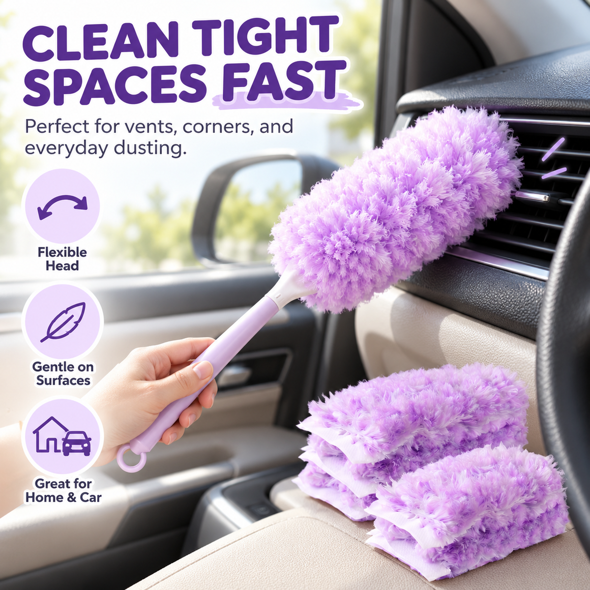 360° Electrostatic Duster